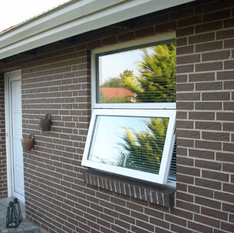 Almindelig vindue.